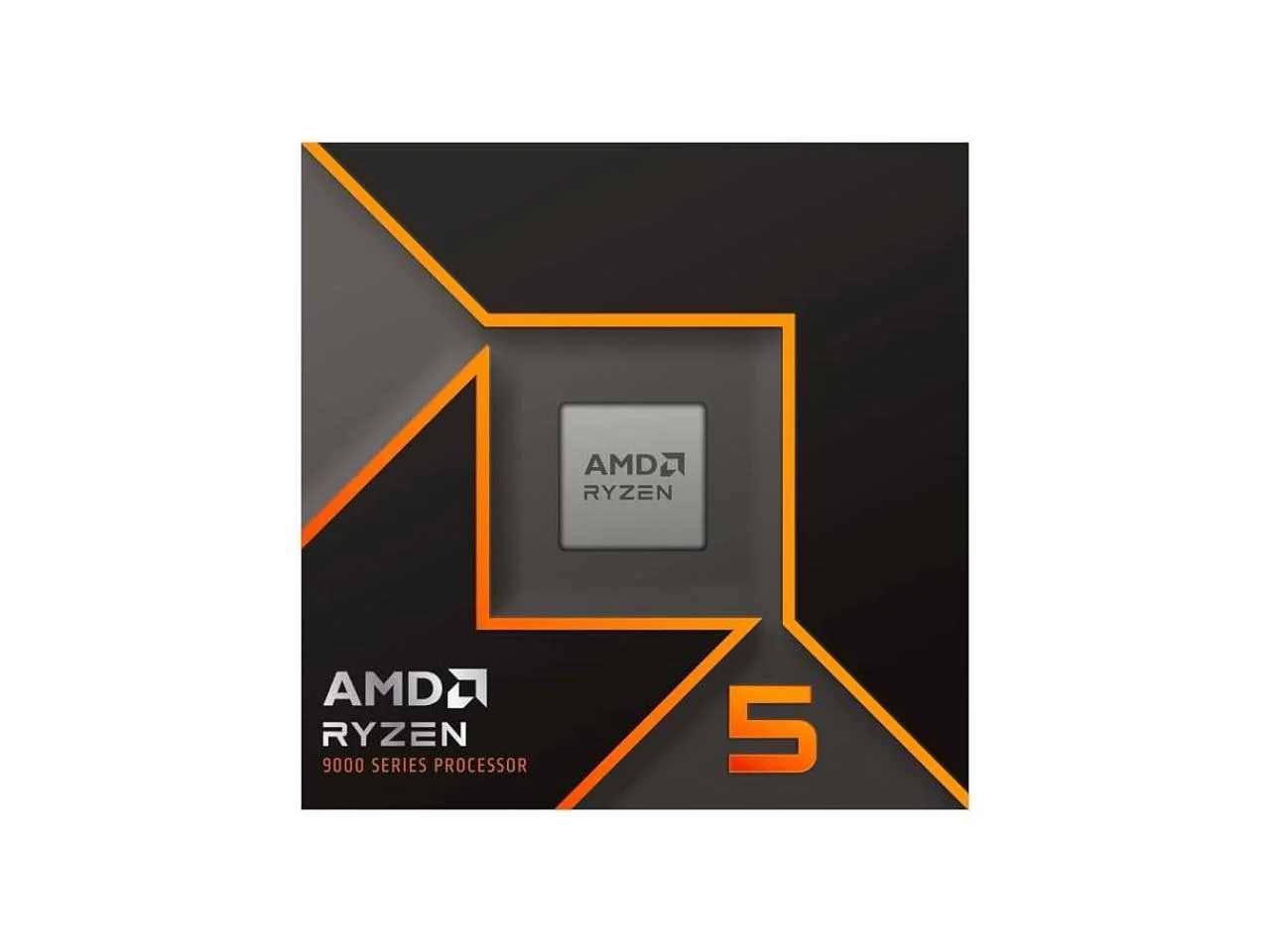 AMD Ryzen 5 9600X - Ryzen 5 9000 Series Granite Ridge (Zen 5) 6-Core 3.9 GHz - Socket AM5 65W - Radeon Graphics Processor - 100-100001405WOF