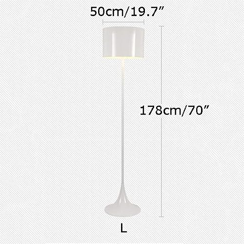 standing Metall Nordic Aluminium Lampshade Standing Lamp Tall Pole Floor Light for Living Room s for living room modern