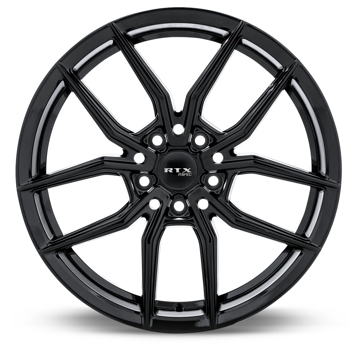 RTX SW05 17x7.5 5x114.3 ET35 CB73.1 Gloss Black Wheel