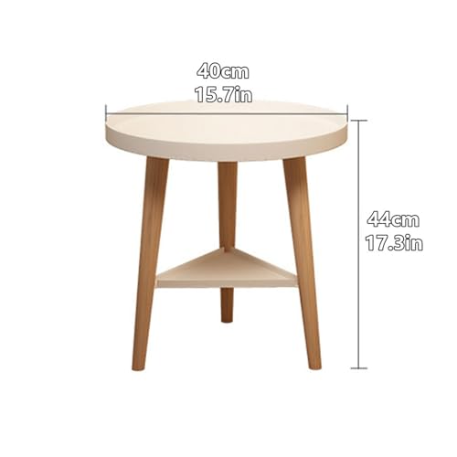 Coffee Table, 2 Tier Coffee Table with Storage for Living Room, Easy to Assemble, Home Furniture with Storage Open Shelf, Coffee Table for Apartment, Dining Table