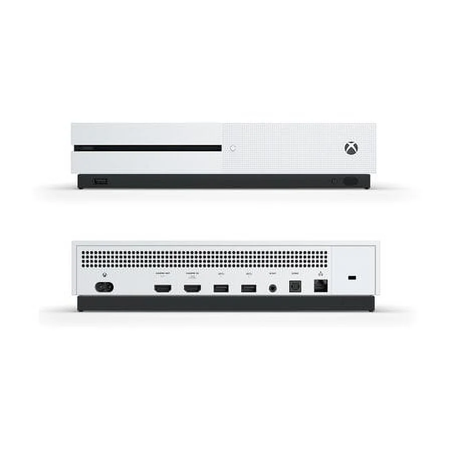 Restored Microsoft Xbox One S 1TB - Console Only - White - 234-00001 (Refurbished)