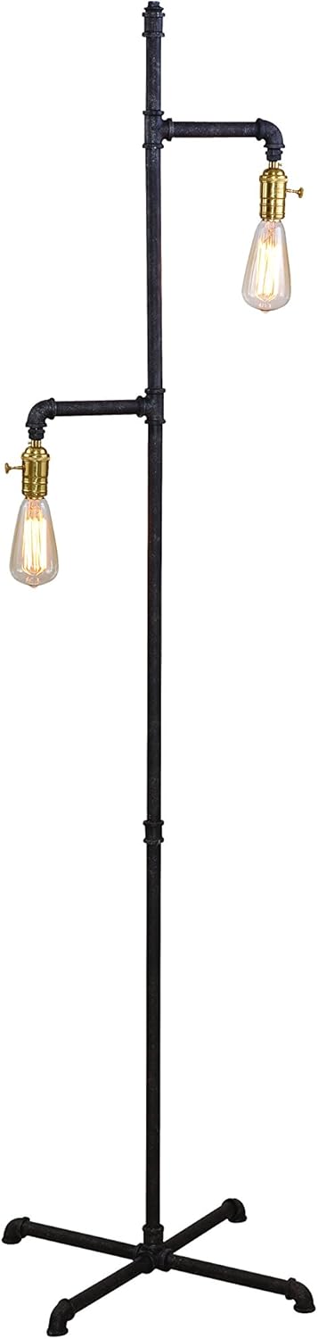 Bassett Mirror Telestar Floor Lamp, Rustic