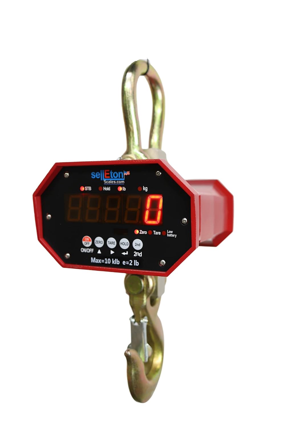 SellEton SL-925 Heavy Duty Industrial Hanging Crane Scale 6000 Lbs X 1 Lb