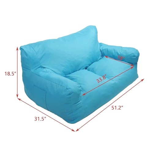 Memory Bean Bag Chair Lazy Couch Lounger Sofa, Creative Style Furniture for Kids, Teens, Adults