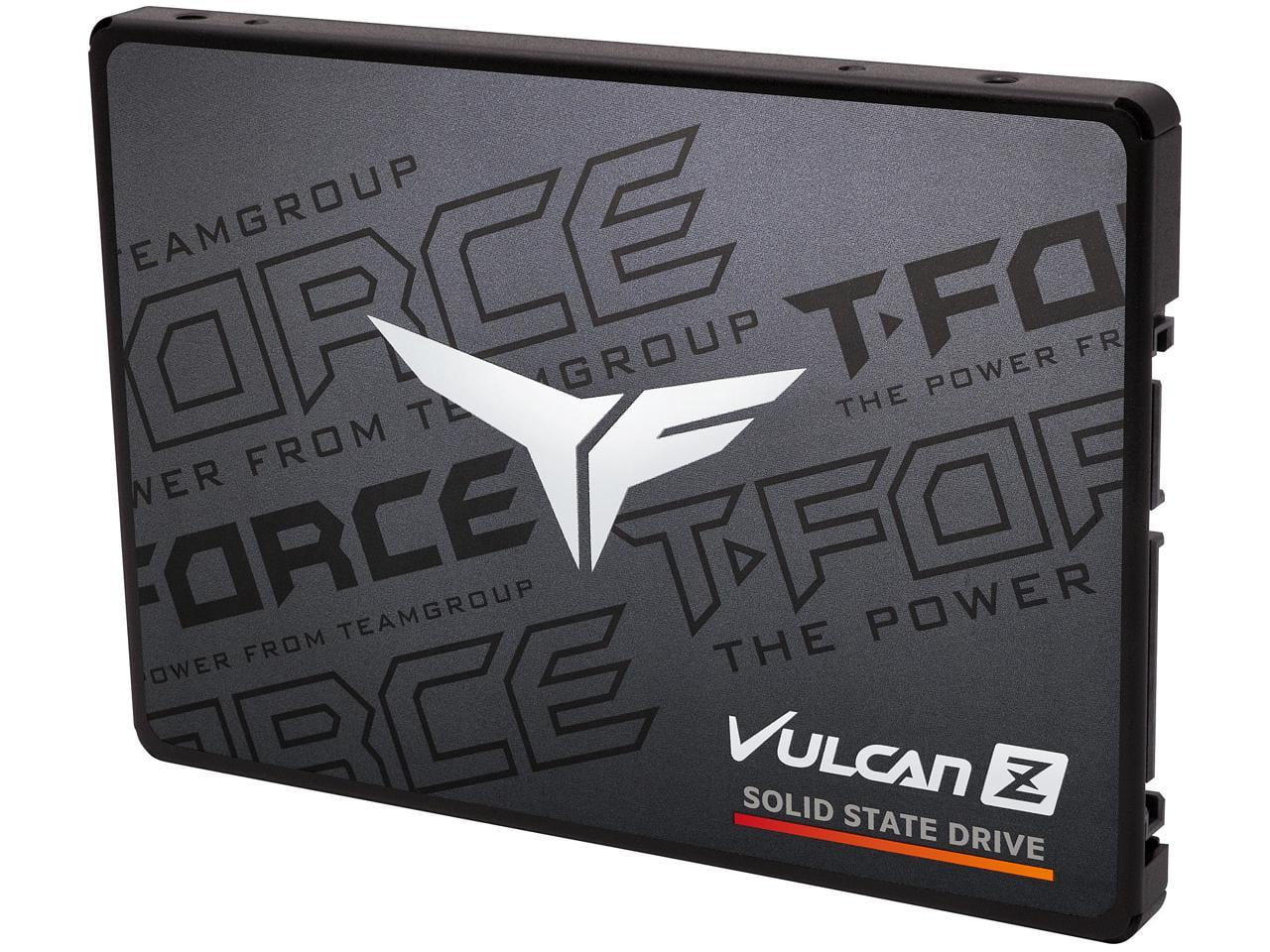 TEAMGROUP T-FORCE VULCAN Z 256GB SATA III 3D NAND SSD, 2.5" Internal Solid State Drive