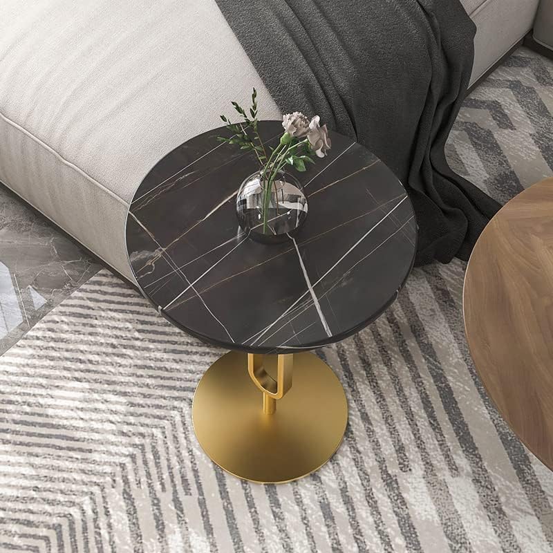 End Table Round End Table Marble End Tables Luxury Coffee Table Creative Sofa Side Table Bedroom Bedside Unique Center Table Space-saving