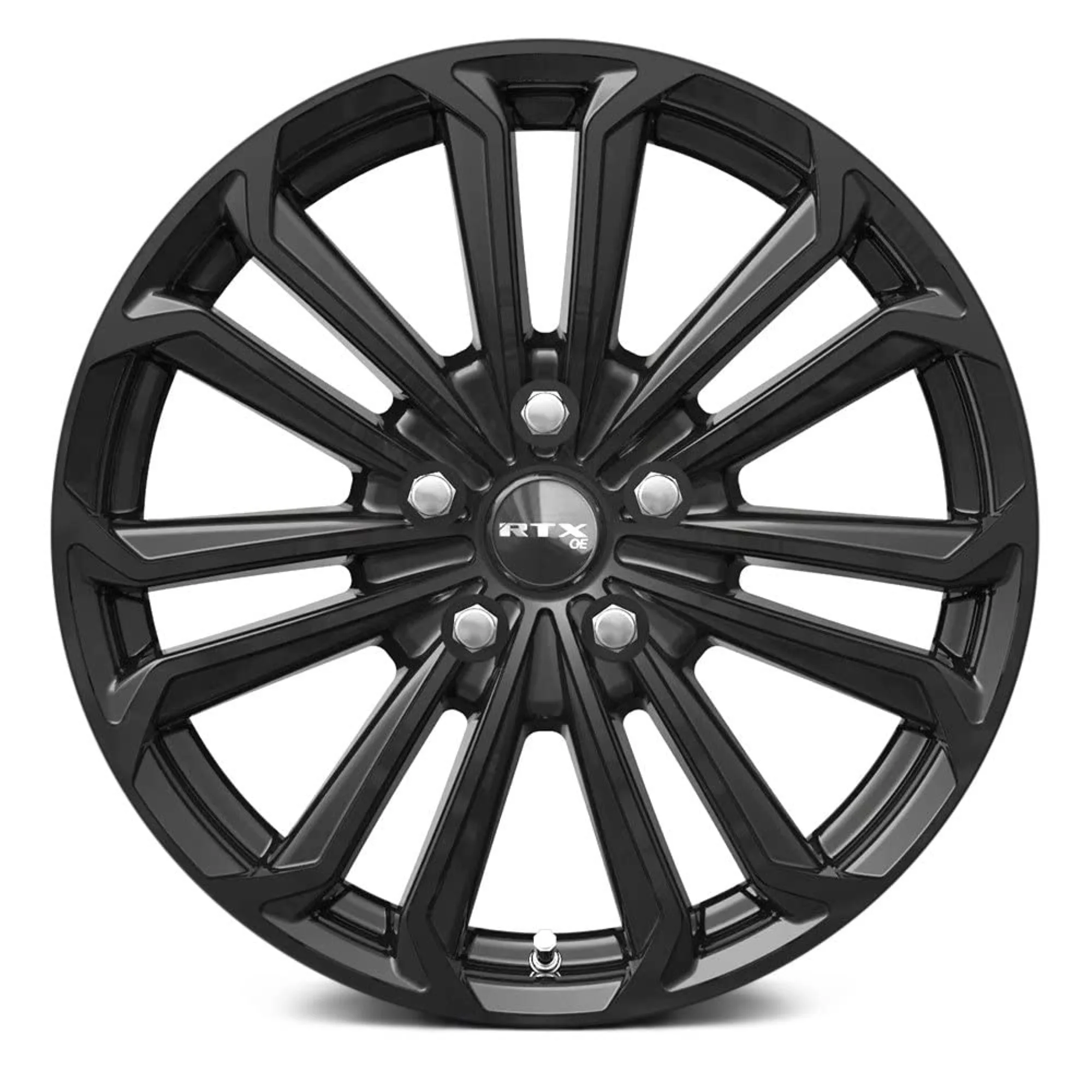 RTX Aura 17x7.5 5x114.3 ET42 CB60.1 Gloss Black Wheel