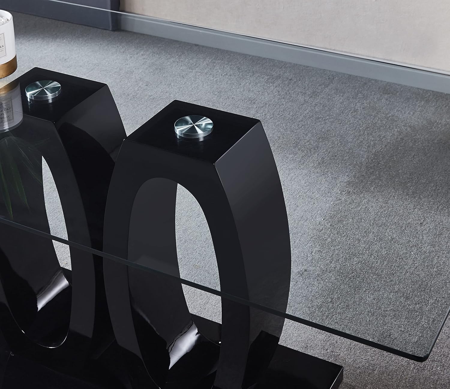 Henf White Dining Table for 6, 63