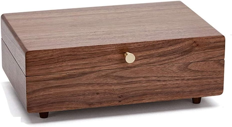 Jewelry Storage Box Gift Women's Solid Wood Jewelry Box Large Capacity Wooden Jewelry Box