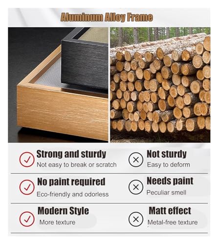 Privacy Screen Room Divider 180cm Tall Screen Divider for Room Separation 4 Panels, Decor Modern Partition Privacy Screen Panels Room Separator with Metal Frame & Waterproof Screen, Commercial/Home(Li