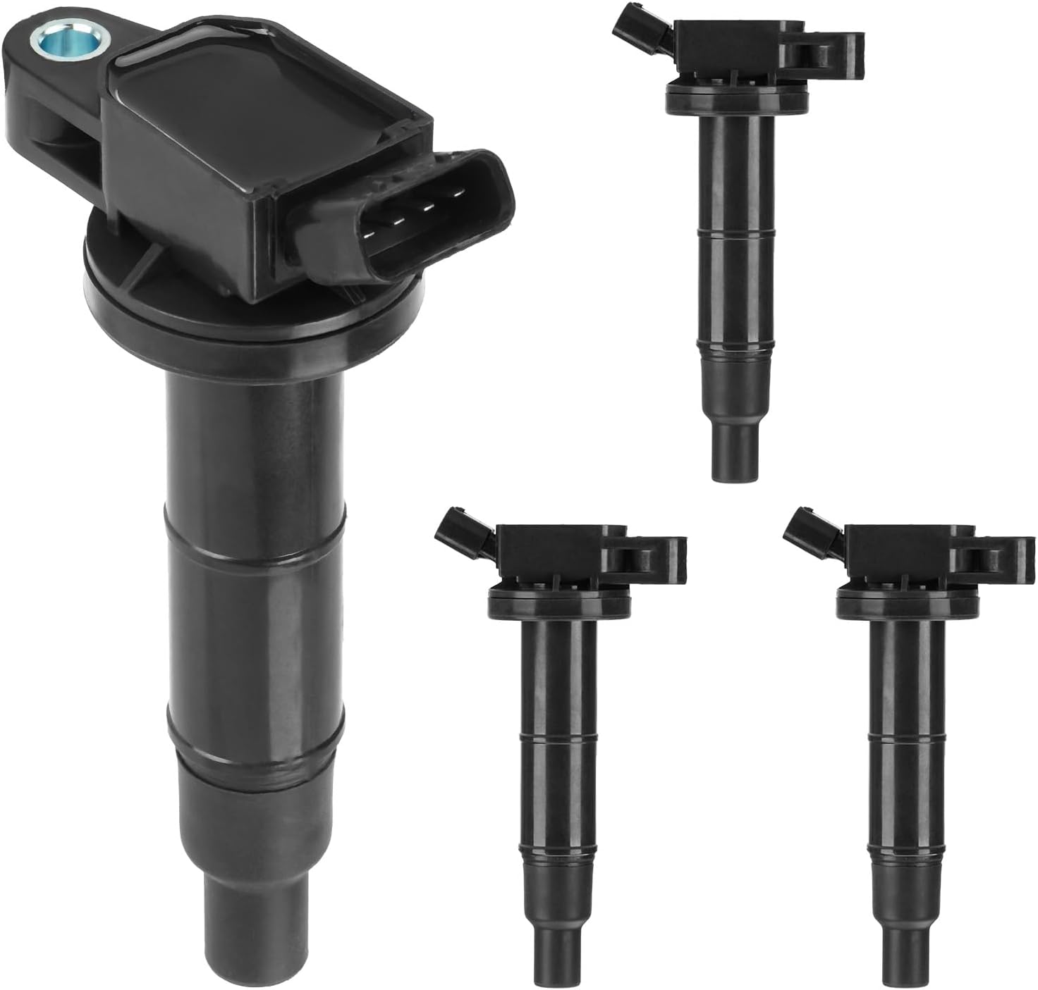 Ignition Coil Pack for Toyota Camry Corolla Highlander Matrix RAV4 Solara 2.4L L4 2001-2011, Scion tC xB 2005-2011, Lexus HS250h 2010-2012, Pontiac Vibe, UF333 C1330 90919-02244 - 4 Set