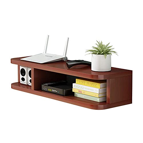 Floating TV Stand Cabinet Tv Stand Cabinet Tv Wall Units for Living Room Set-Top Box Rack Wall-Mounted Satellite Tv Box Rack Storage Box Large Beacapacity