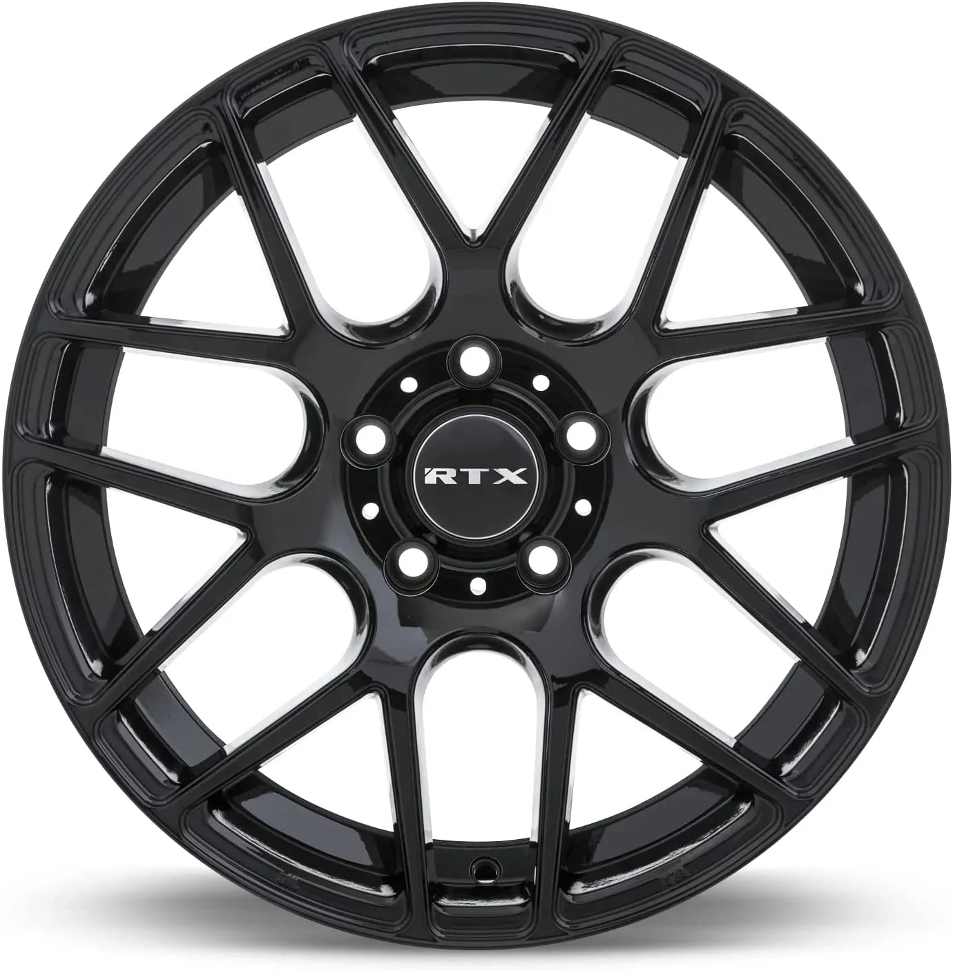 19x8.5 RTX Envy Gloss Black Wheel 5x4.25 (38mm)