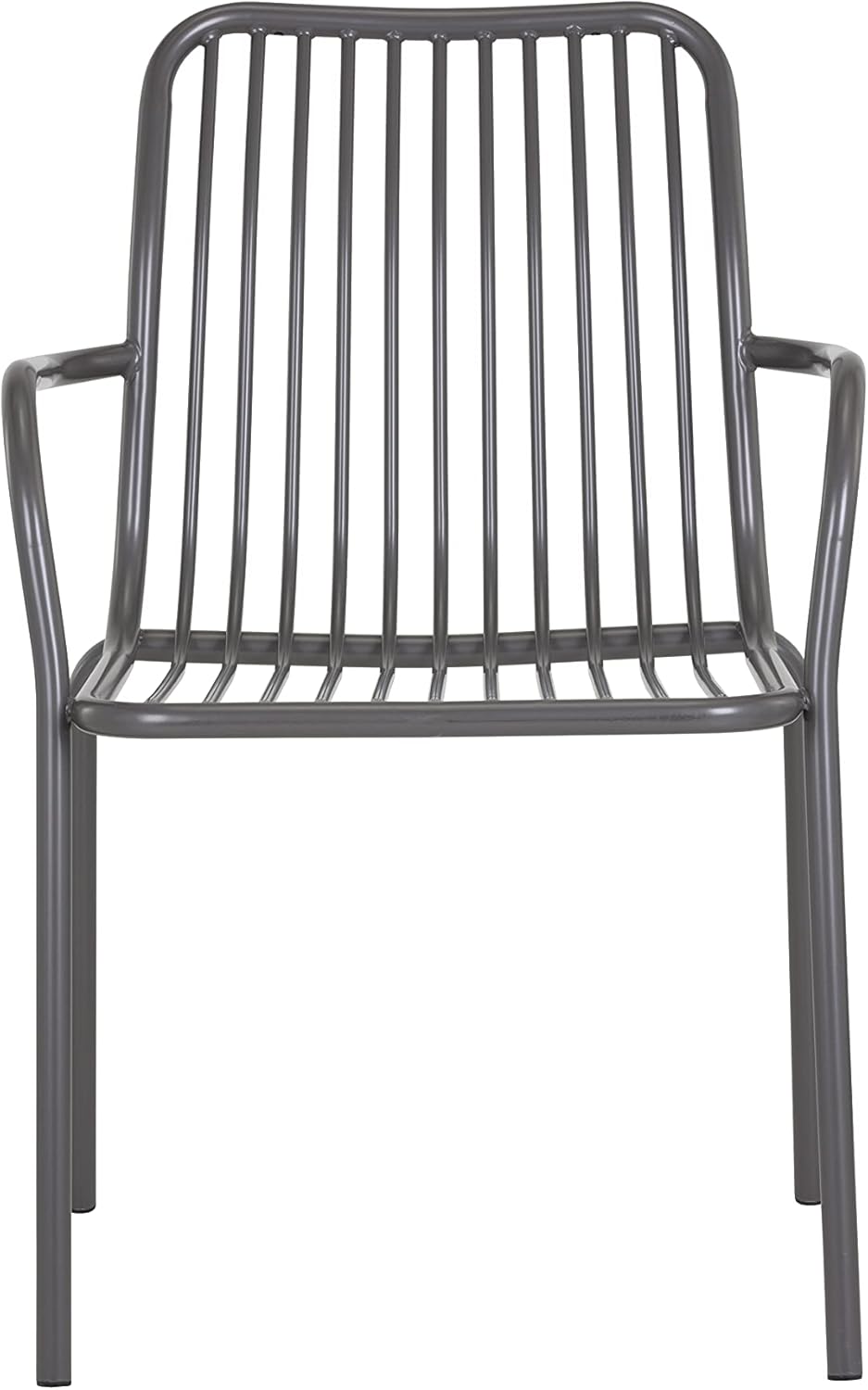 Cypress Outdoor Dining Chair - Dark Grey (Set of 2)