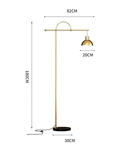 standing Nordic Metal with Hanging Lampshade and Marble Base Floor Light Study Standing Lamp for Bedroom Living Room s for living room modern