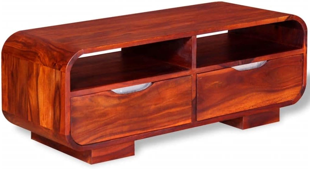 [Fast Delivery] Tea Table Coffee Table Sofa Table TV Table for Living Room Table Coffee Table Solid Sheesham Wood 35.4