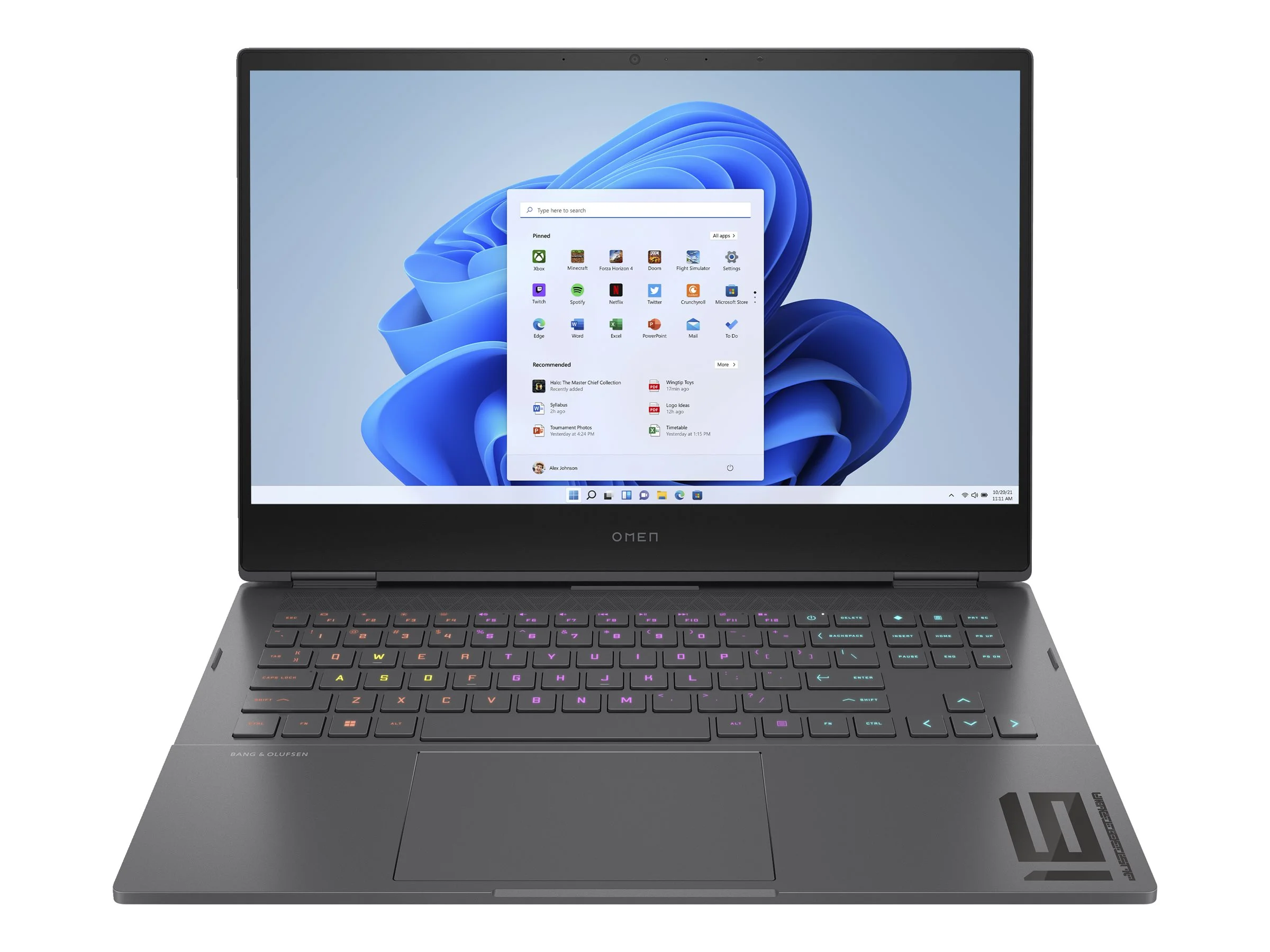 OMEN TDSourcing by HP 16-n0033dx - AMD Ryzen 7 - 6800H / up to 4.7 GHz - Win 11 Home - GF RTX 3060 - 16 GB RAM - 1 TB SSD NVMe, TLC - 16.1" IPS 1920 x 1080 (Full HD) @ 144 Hz - Gigabit Ethernet - Wi-Fi 6E, Bluetooth - mica silver cover and base,