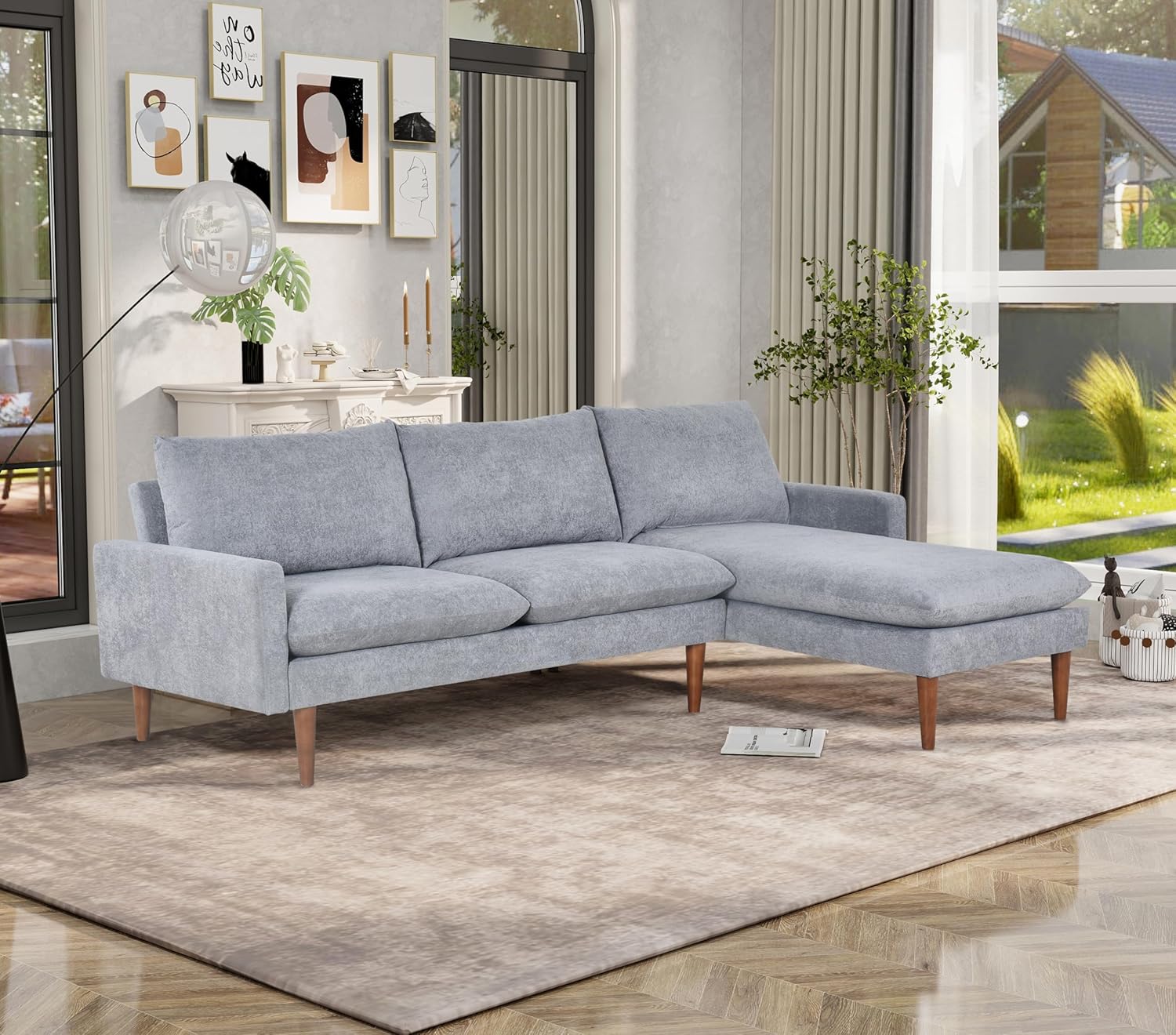 Furniture Sets L-Shaped Couch 86