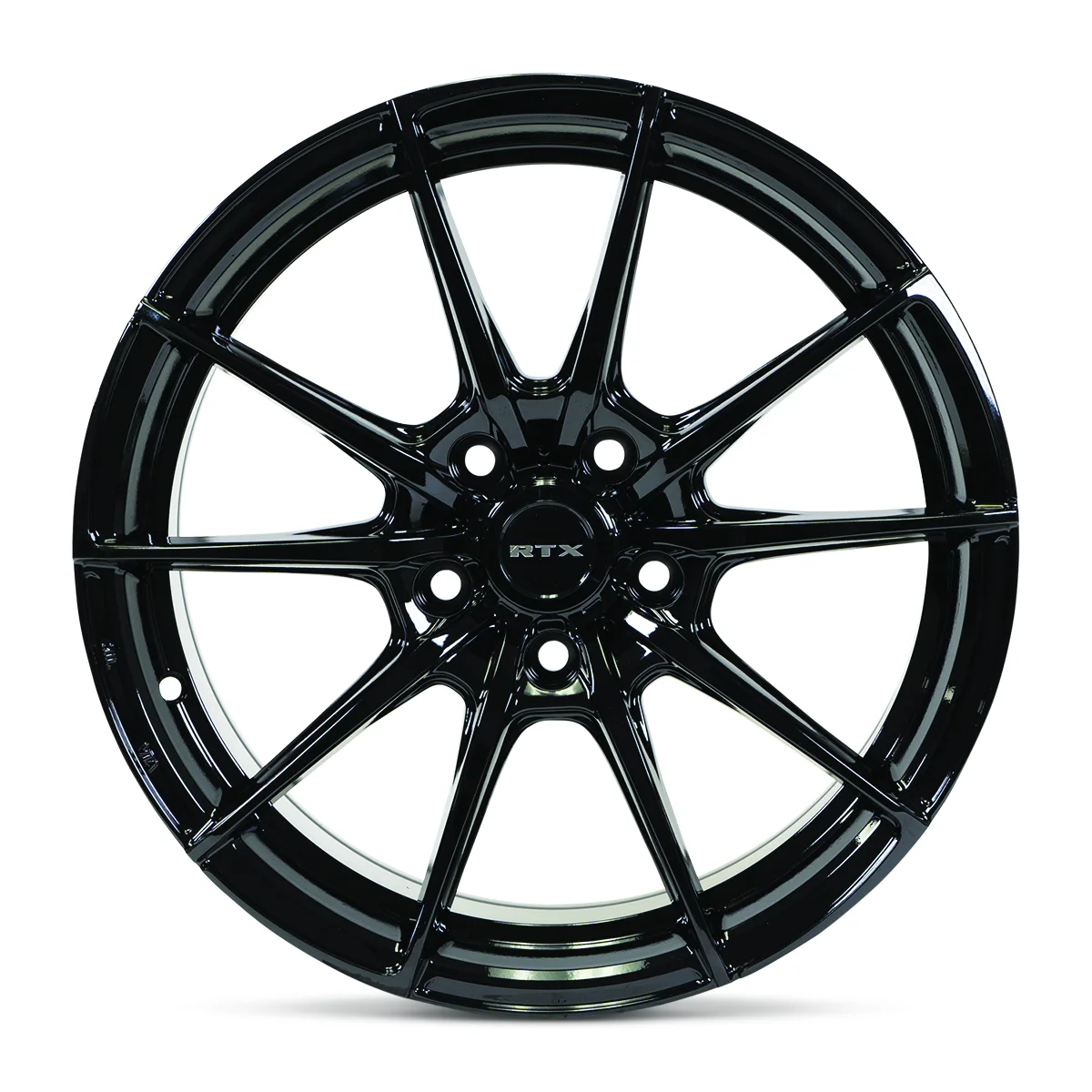 RTX SL01 17x7.5 5x114.3 ET40 CB73.1 Gloss Black Wheel