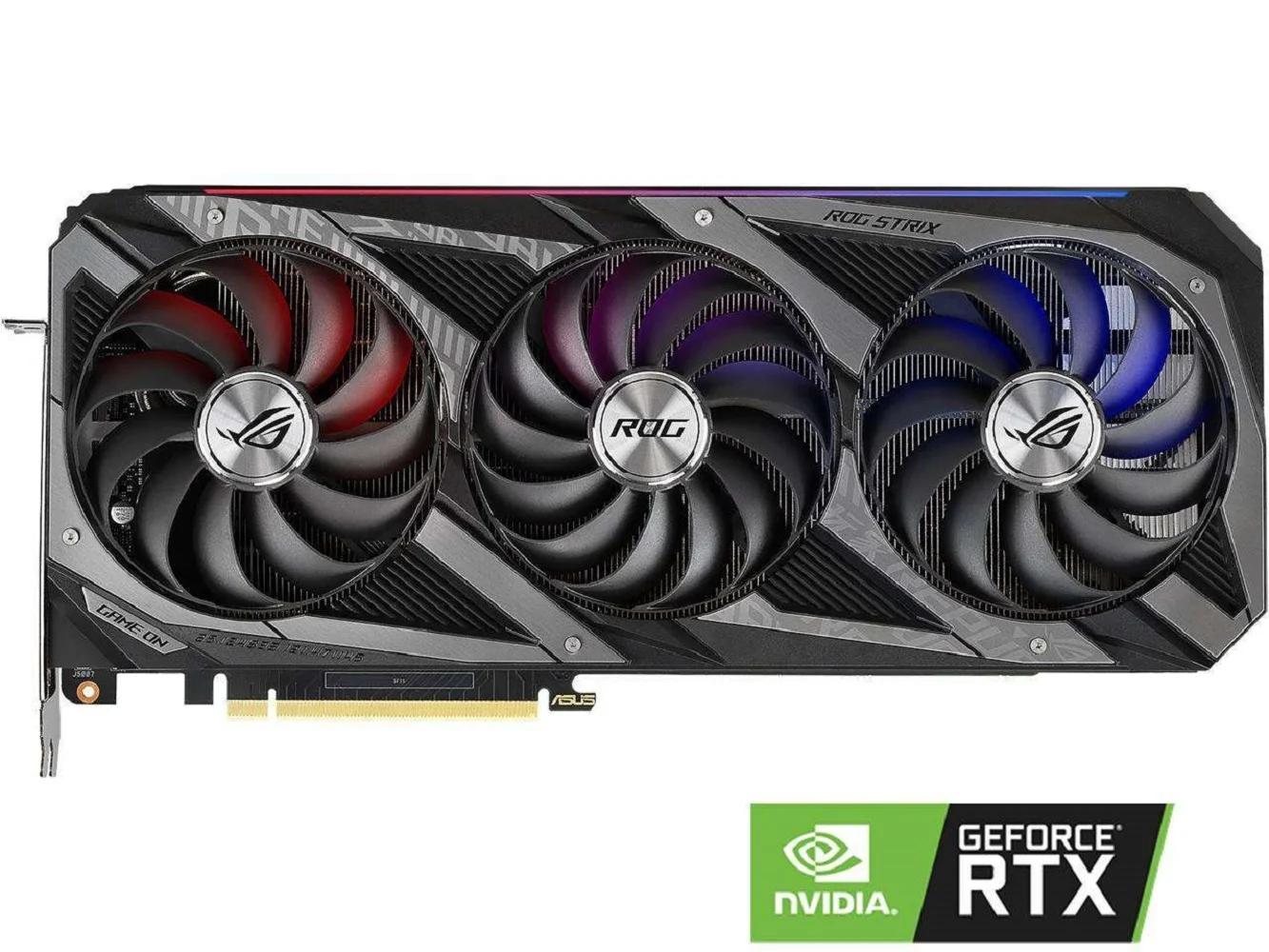 ASUS ROG-STRIX-RTX3060TI-O8G-G GeForce RTX 3060 Ti OC Edition Graphic Card
