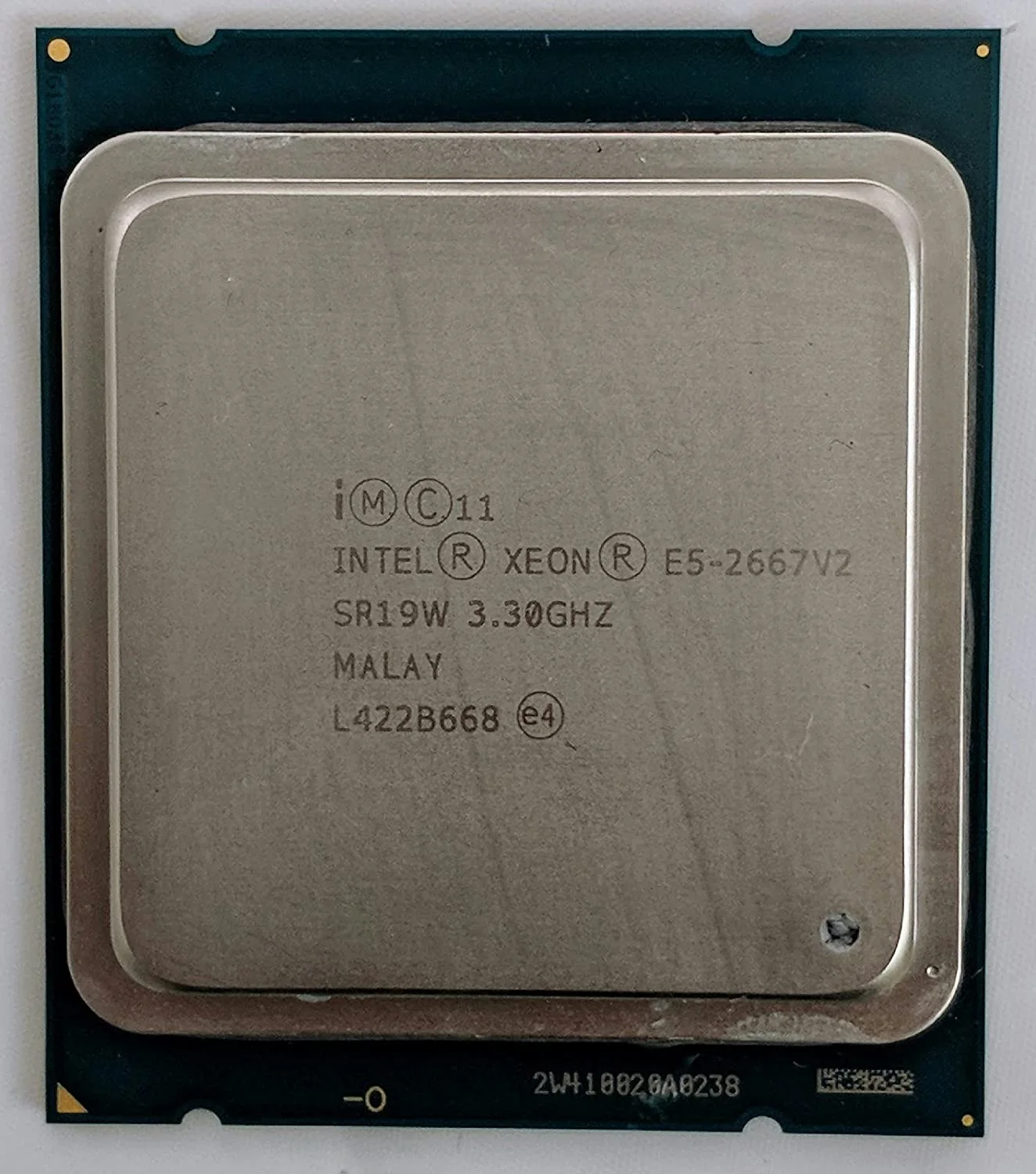 Intel E5-2667V2 3.3GHz Octa Core Xeon Processor 25MB Cache - SR19W
