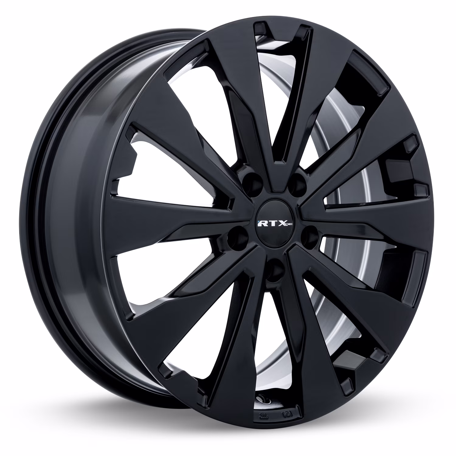 18x7 RTX Estate Satin Black Wheel 5x4.5 (48mm)