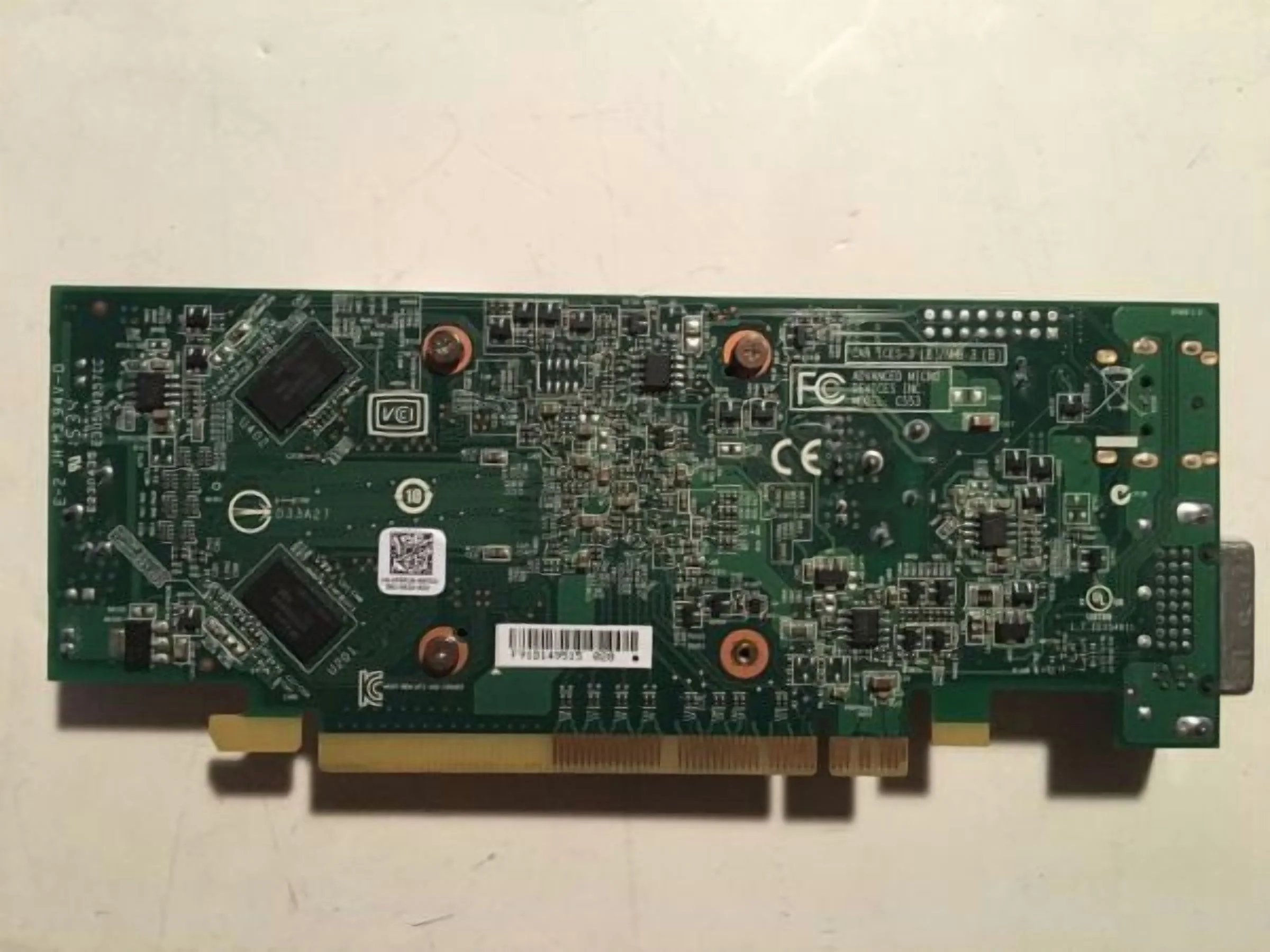 Amd radeon pci-x a309 ver 1.0 , 0f9p1r  amd model c553 no bracket