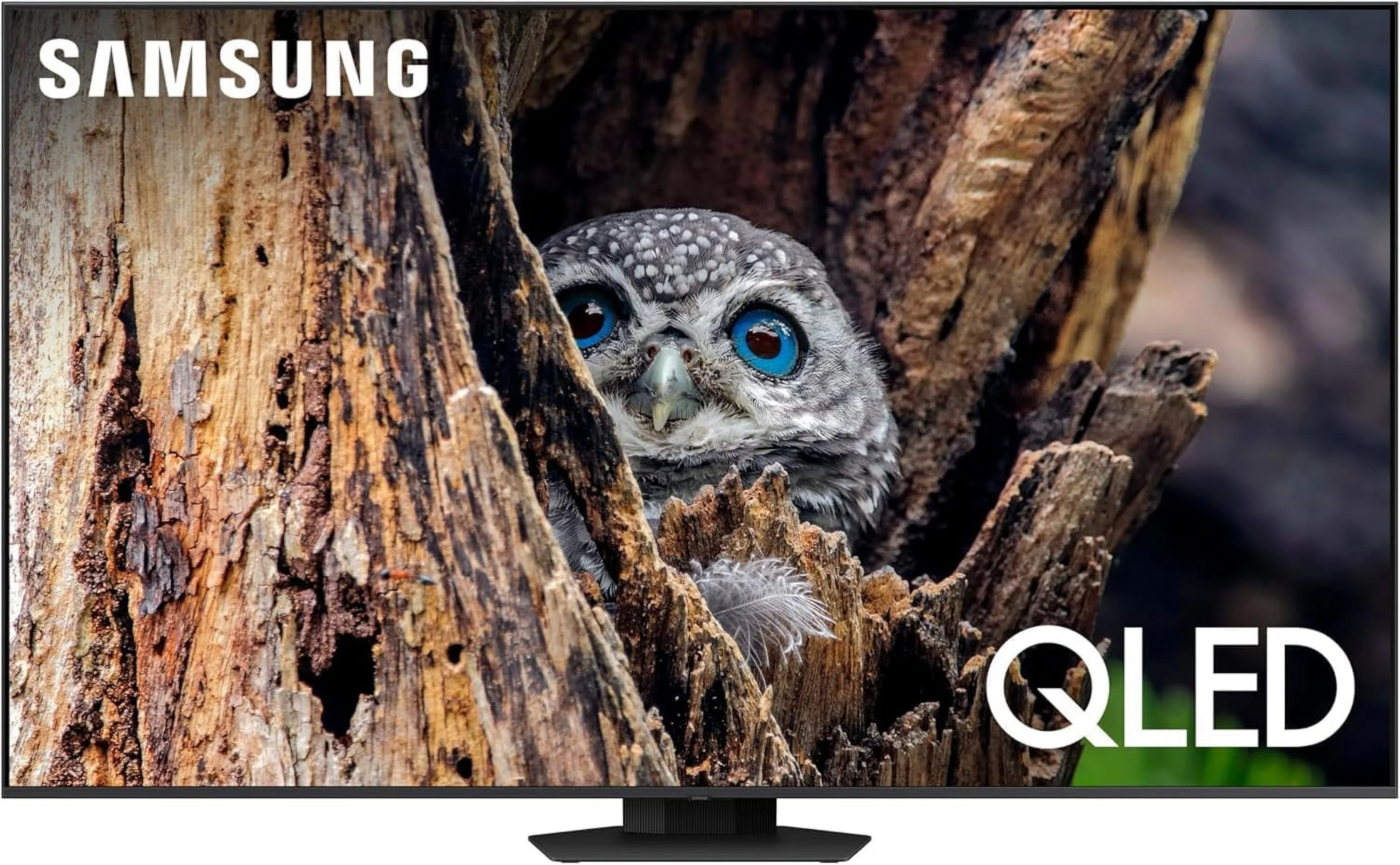Samsung QN65Q80DAFXZA 65 Inch QLED 4K Quantum HDR Plus Smart TV with an Austere 3S-4KHD2-2.5M III Series 4K HDMI 2.5m Cable (2024)