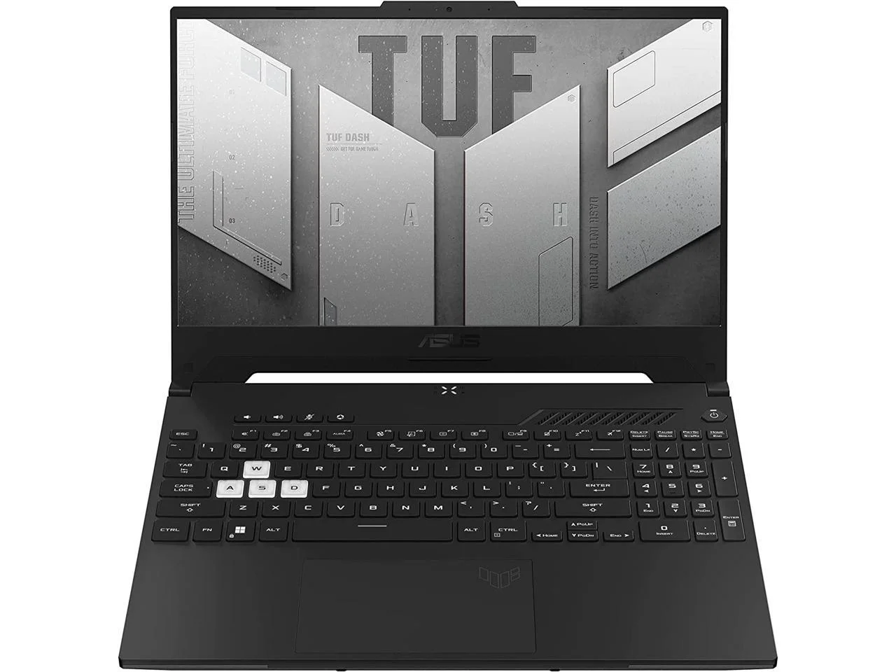 Gently Used ASUS TUF Dash 15 (2022) Gaming Laptop, 15.6" 144Hz FHD Display, Intel Core i7-12650H, GeForce RTX 3060, 16GB DDR5, 512GB SSD,