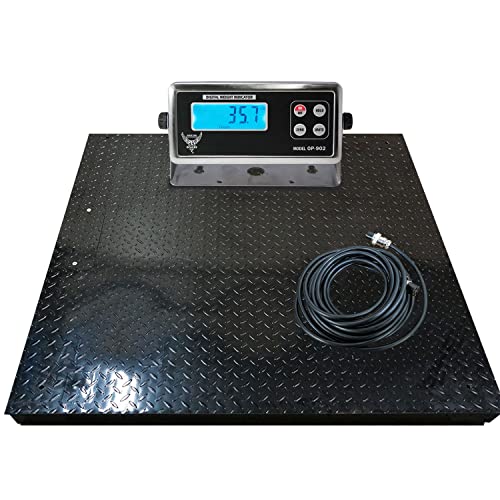 Warehouse Heavy Duty Industrial Pallet Floor Scale with Digital Display Indicator (48x48)