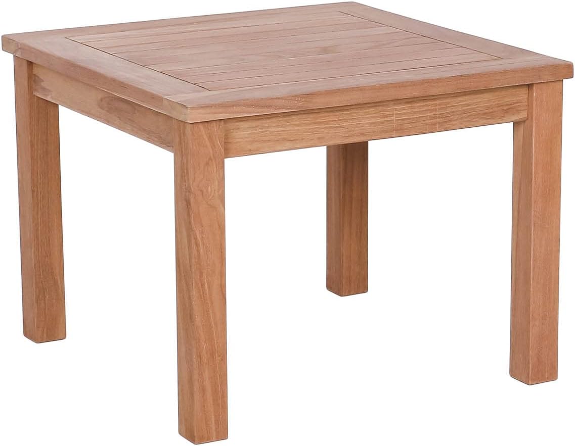 Basic Teak Side Tables, 19.69, Natural