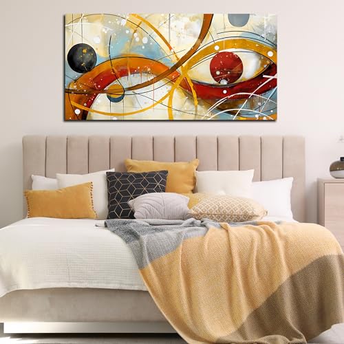 Large Canvas Wall Art Modern Living Room Bedroom Home Office Wall Decor City Landscape Painting Framed Canvas Prints Ready to Hang Size 30x60