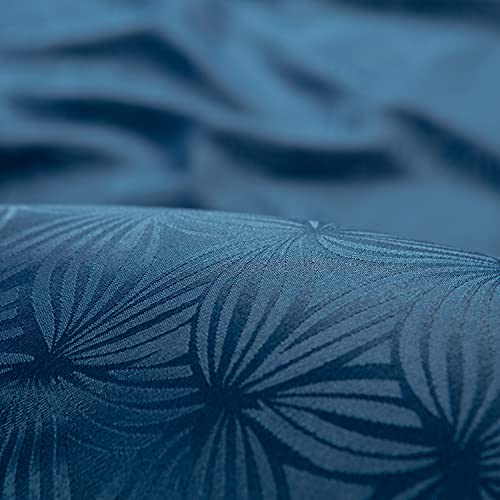 Chanasya Premium 2-Panel Solid Embossed Elegant Textured Curtains for Windows Living Room Bedroom - Partial Room Darkening Window Treatment Drapes for Privacy and Decor - 52 x 63 Inch Long - Maroon