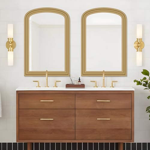 Arch Bathroom Vanity Mirror for Wall Decorative, 40