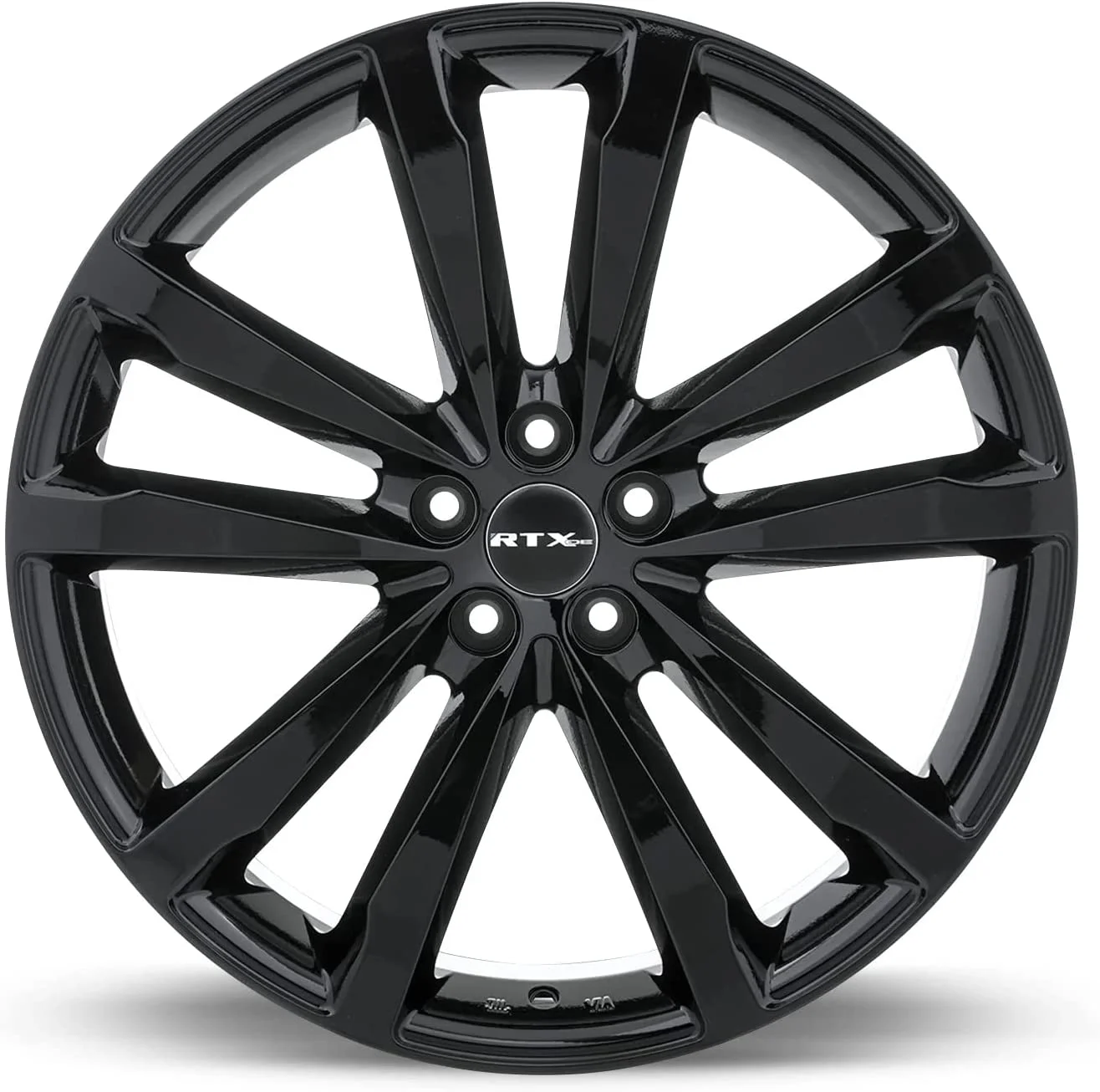 RTX Whitley 19x8.5 5x108 ET38 CB63.4 Gloss Black Wheel
