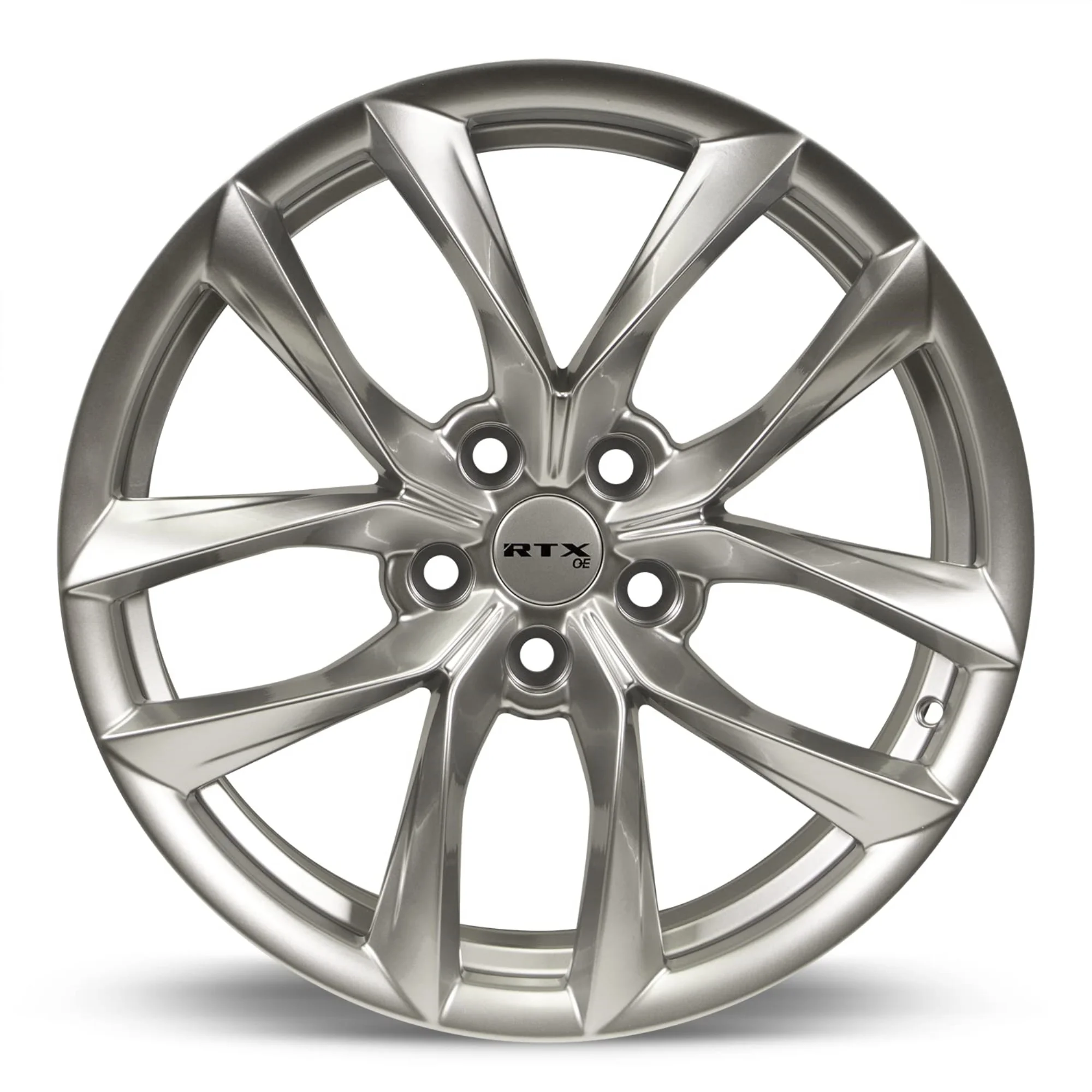 18x8.5 RTX Spider Hyper Silver Wheel 5x4.5 (35mm)