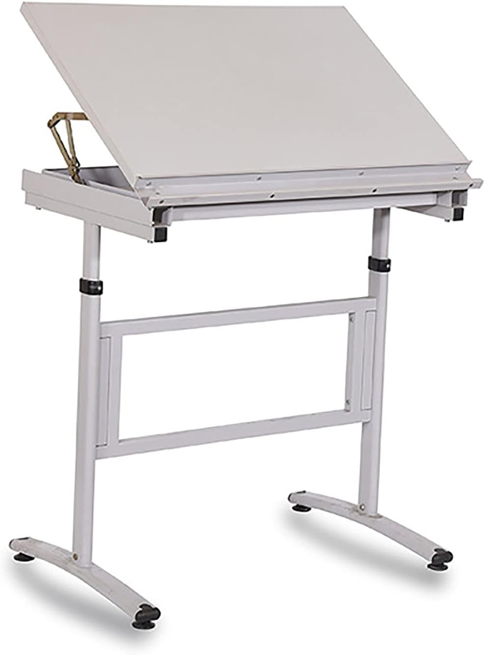 Drawing Table Drafting Desk, Painting Table Drawing Table Fine Art Work Table Engineering Machinery Drawing Table Adjustable Drawing Table for Drawing (Color : White, Size : 60x90x76cm) (White 60x90