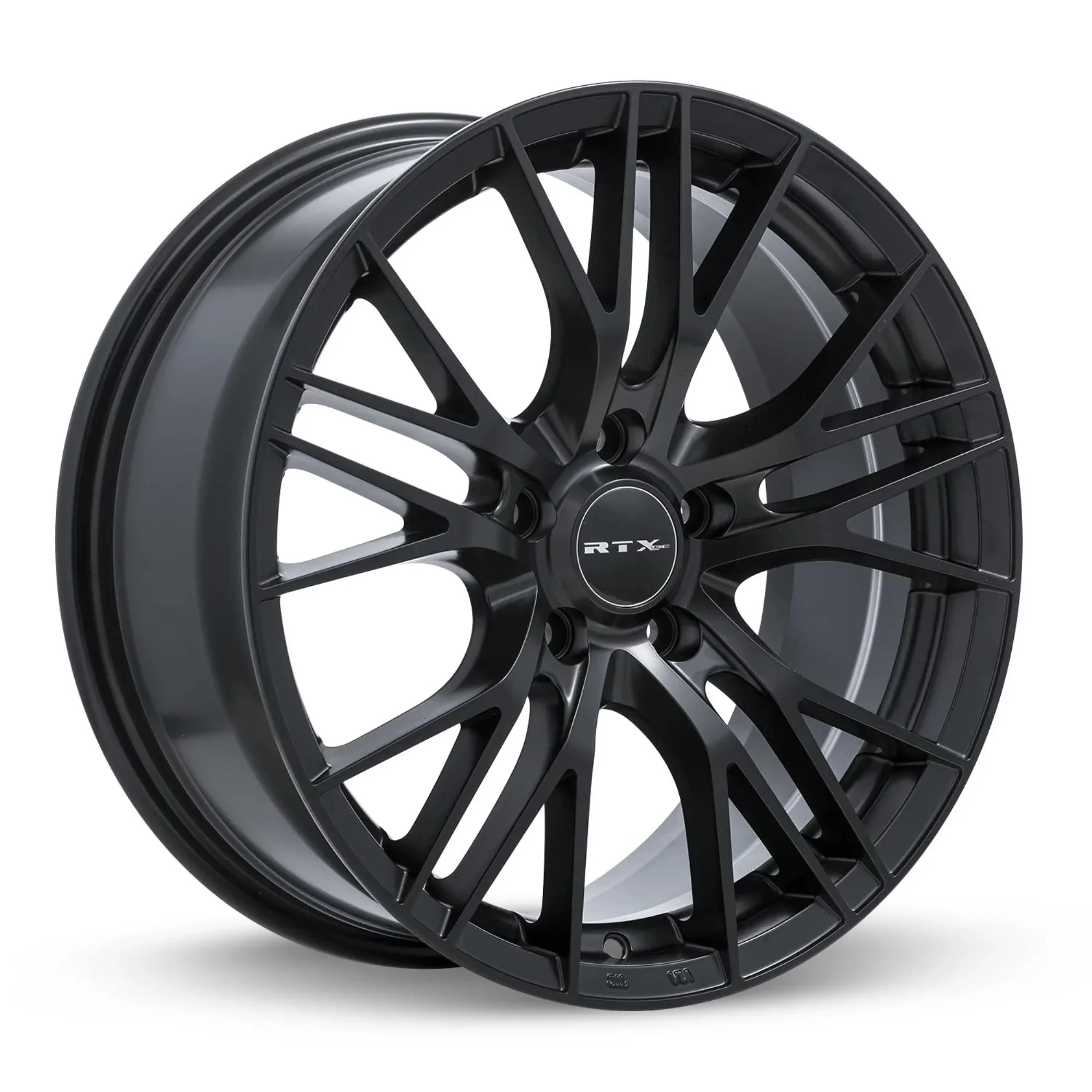 RTX Vertex 16x7 5x105 ET38 C56.6 Satin Black Wheel