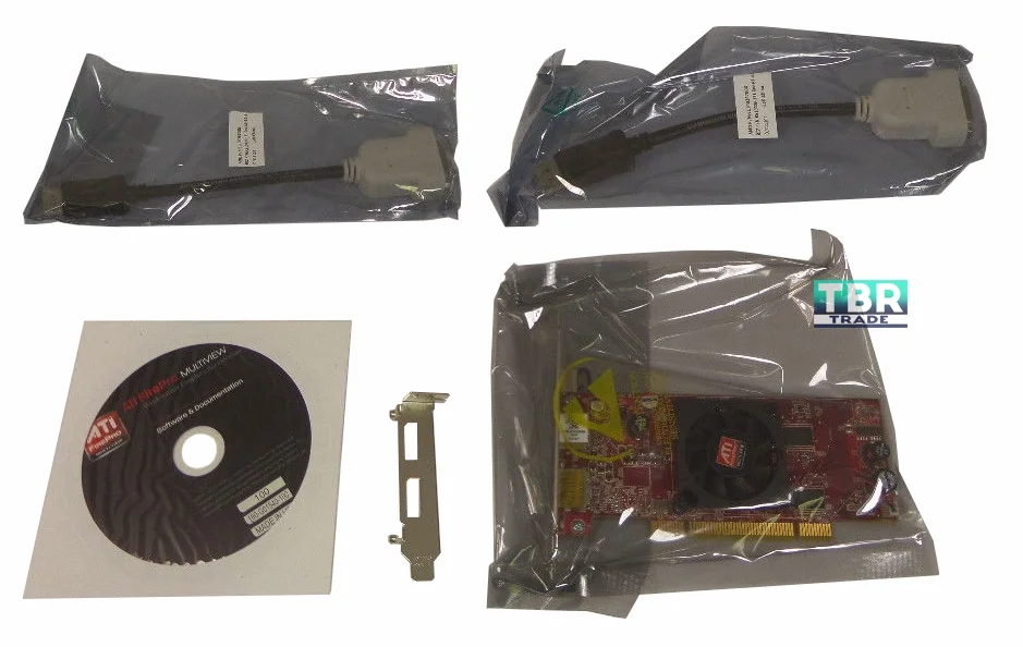 NEW ATI 100 505529 PCI Low Profile Workstation Video Graphics Card Mfr P/N 100-505529