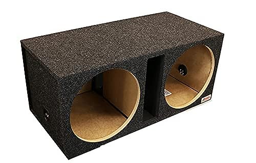 ATREND 10DQV 10” Dual Vented Subwoofer/Speaker Enclosure Subwoofer Box Designed and Engineered in USA with The Latest in Computer Automated Design So You Can Let The Music Move You