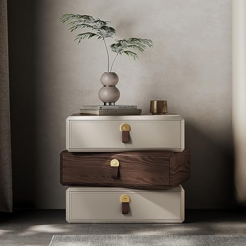 Multifunctional - Rotatable, Large Storage Space, Easy to Clean, Solid Wood Construction, Simple Design for Bedroom Organization