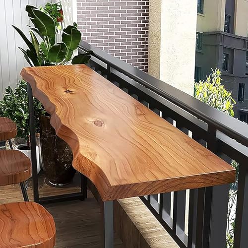 Solid Wood Bar Table Modern Pub Table Rectangle Bar Counter Table Solid Wood Bar Height Table Sofa Bar Table For Small Space Kitchen Bar Dining Table-Table Only(78.7“L x 15.7“W x 41.3“H, Brown)