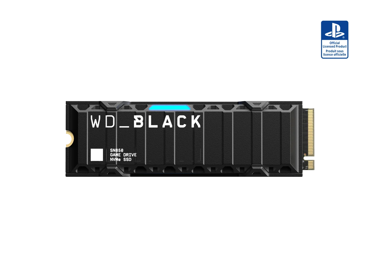WD_BLACK 1TB SN850 NVMe SSD, PlayStation Game Storage, Internal M.2 2280, PS5 Hard Drive - WDBBKW0010BBK-WRSN