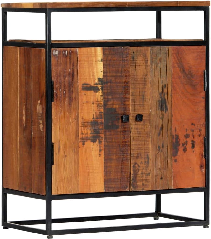 Side Cabinet, Bathroom Storage Bedroom Dresser Buffet Cabinet Garage Cabinets Suitable for Office Home Bedroom Kitchens, 23.6