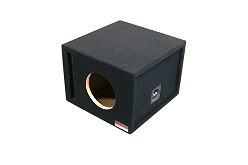Atrend 10LSVDD Digital Designs 10” Single Vented SPL Subwoofer Enclosure fits 500, 1000, 1500, 2500 (type 1) and 3500 Series, black (FBA_10LSVDD)