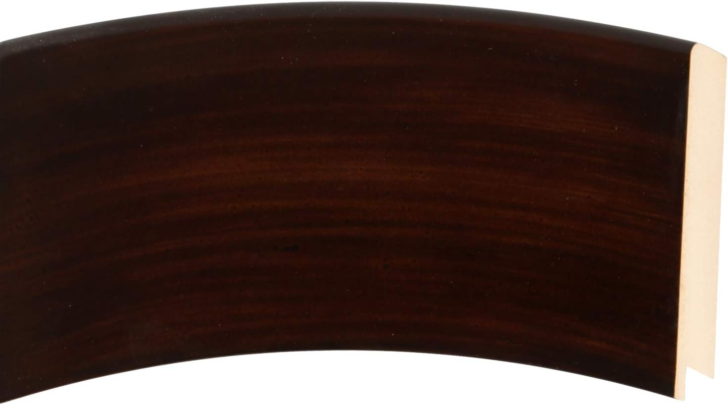 Oval Beveled Wall Mirror for Home Decor - Boulevard Style - Mocha - 38x48 Outside Dimensions