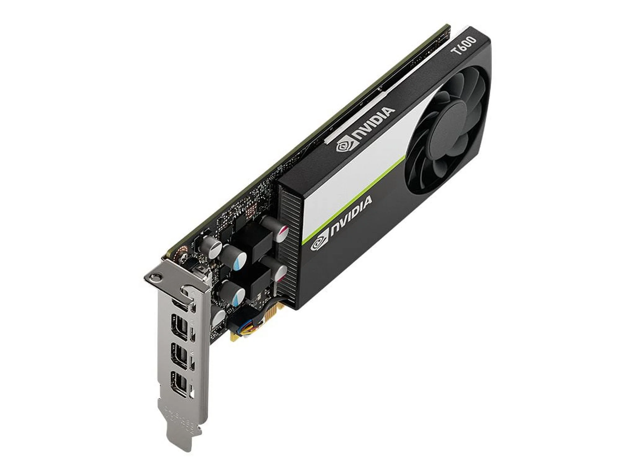 PNY VCNT600-PB Workstation Video Card, T600 4GB GDDR6 PCI Express 3.0 x16, External Graphics Support Technology