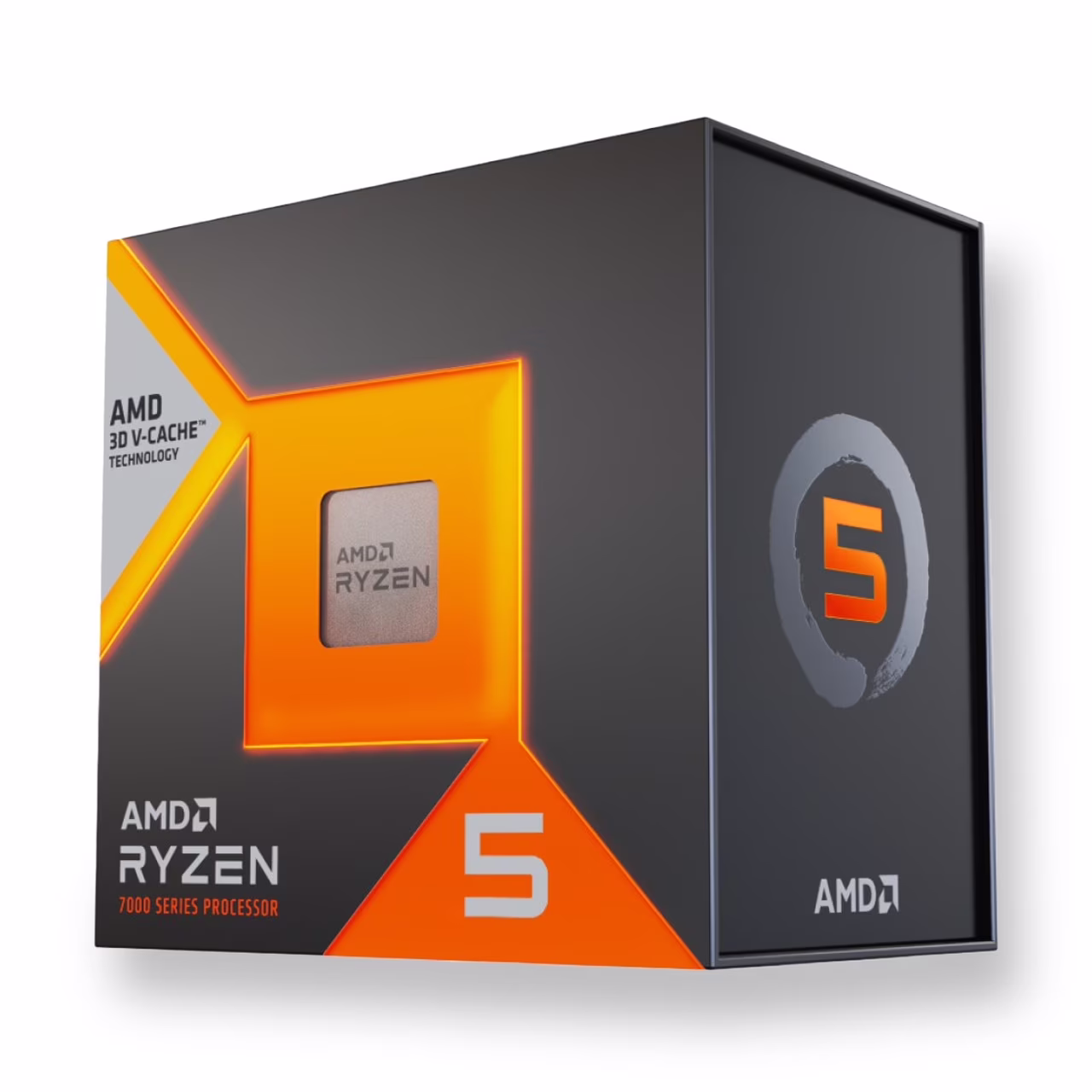 AMD 100-1000001904WOF Ryzen 5 7500X3D Box 1GHz Base 4.7GHz 6 Cores 12 Threads Socket AM5 65W Base TDP Radeon Graphic