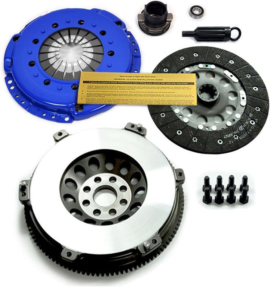 EFT STAGE 1 SPORT CLUTCH KIT & CHROMOLY FLYWHEEL WORKS WITH 2001-2006 BMW M3 E46