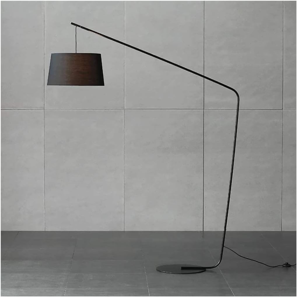 Standing Modern Reading Lamp Floor Standing for Living Room Bedroom E27 Standing Lamp Fabric Lampshade s for Living Room Modern
